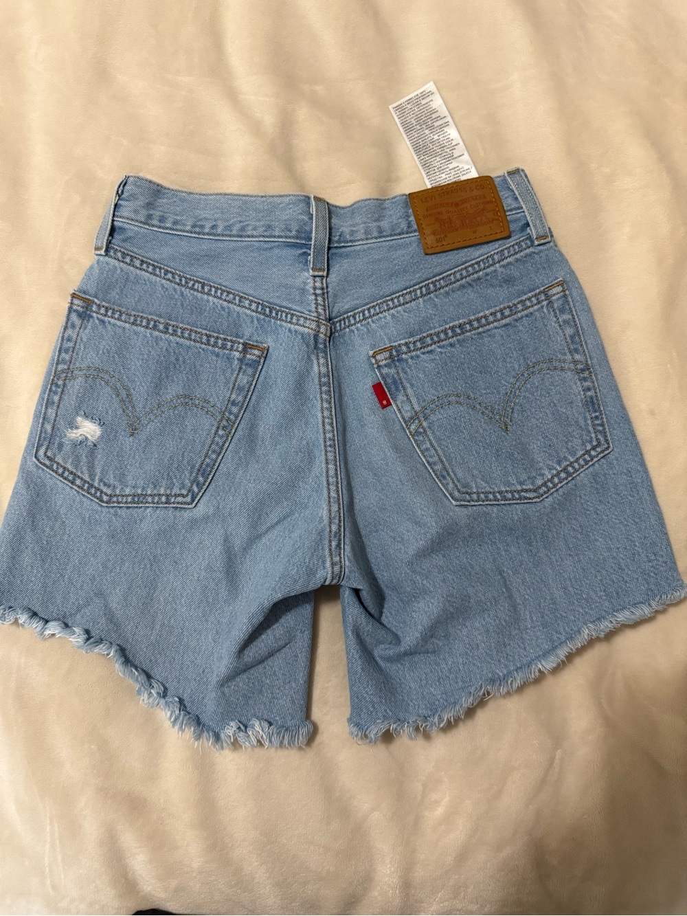 Levis 501 Denim Shorts